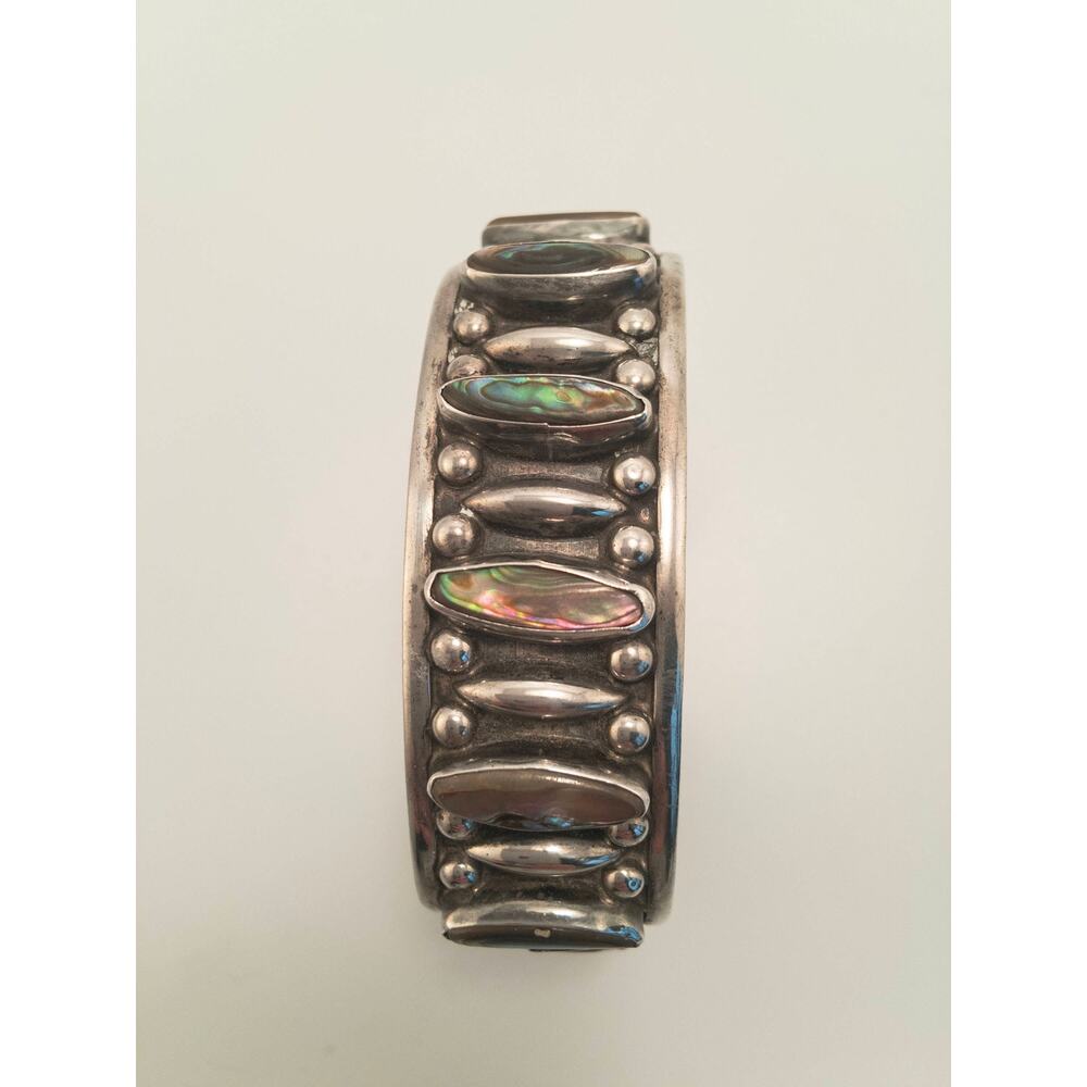 Sterling Mexican Cuff Bracelet